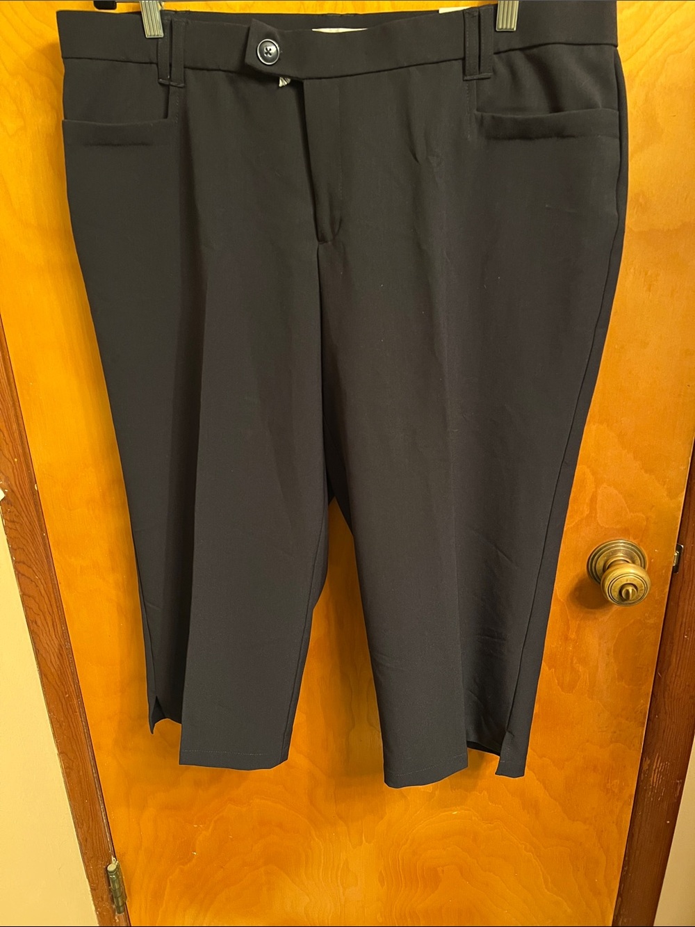NWT CJ Banks Navy Blue Capris Size 20W Average